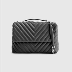 Quince Italian Leather Quilted Convertible Shoulder Bag